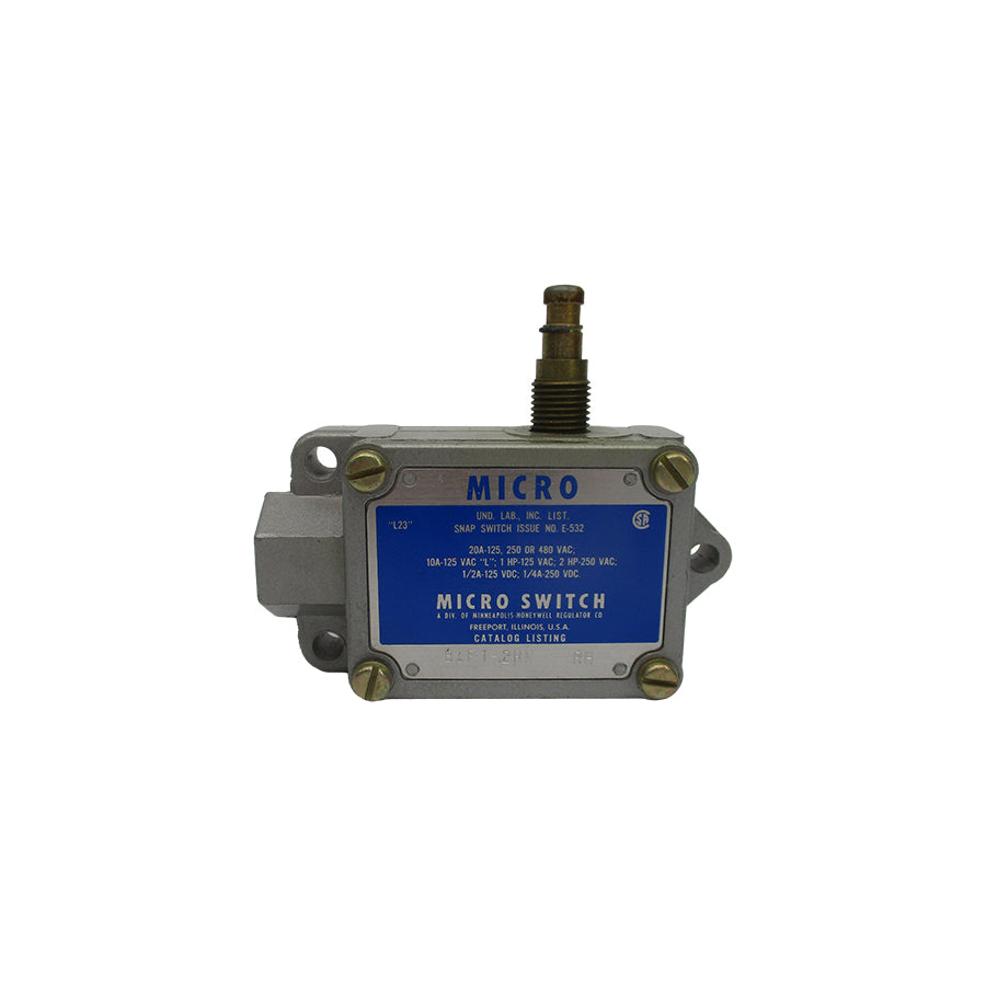 MICRO SWITCH BAF1-2RN 125-480VAC 20A (GY) (AS PICTURED) NSNP