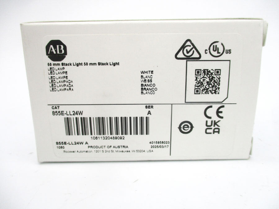 INDUSTRIAL SPARE PART 855E-LL24W SER. A 24VAC/DC (WH) NSMP