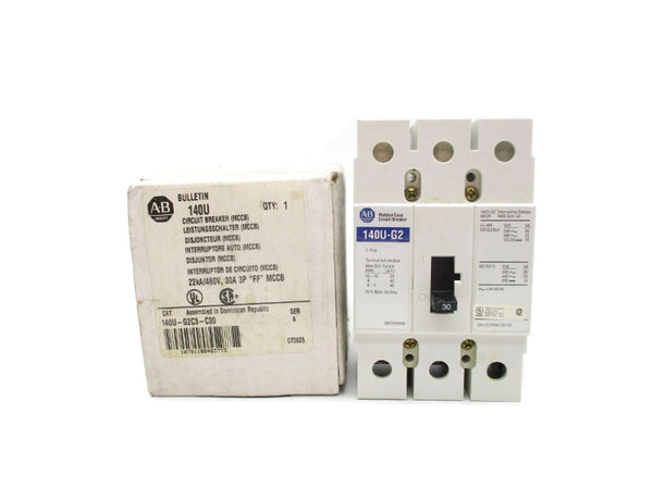 ALLEN BRADLEY 140U-G2C3-C30 SER. A 480VAC 30A NSMP