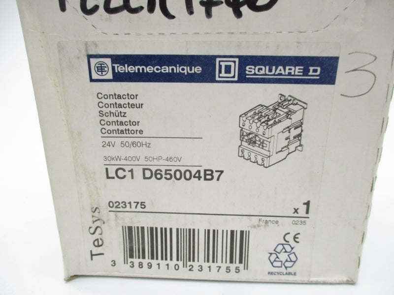 TELEMECANIQUE LC1D65004B7 24V NSMP