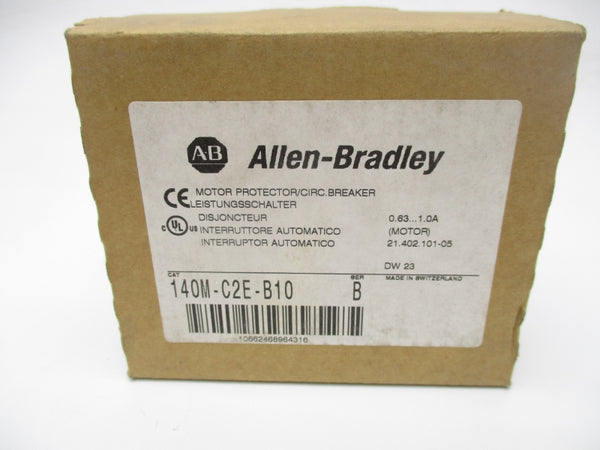 ALLEN BRADLEY 140M-C2E-B10 SER. B 690V 0.63-1.0A (BR/WH) NSMP