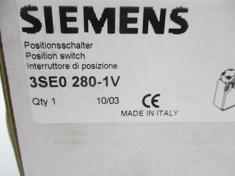 SIEMENS 3SE0280-1V NSFS