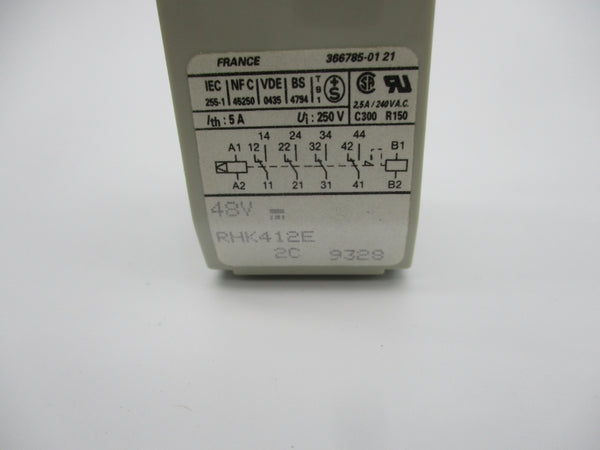 SCHNEIDER ELECTRIC RHK412E 48V 5A NSNP