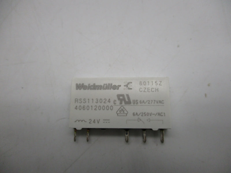 WEIDMULLER RSS113024 4060120000 24V 6A NSNP