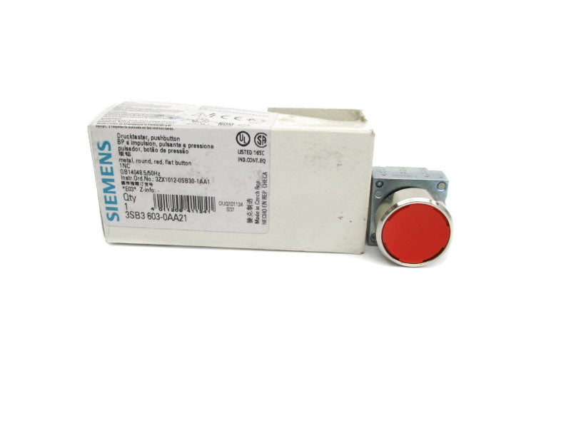 SIEMENS 3SB3603-0AA21 NSMP