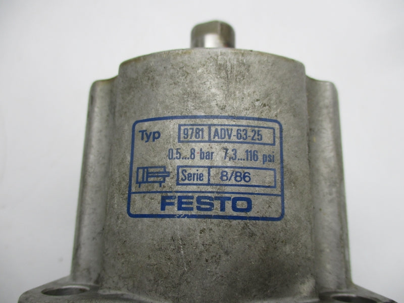 FESTO ADV-63-25 9781 7.3-116PSI UNMP