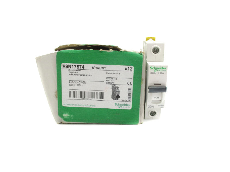 SCHNEIDER ELECTRIC A9N17574 230V 20A (PKG OF 12) NSMP