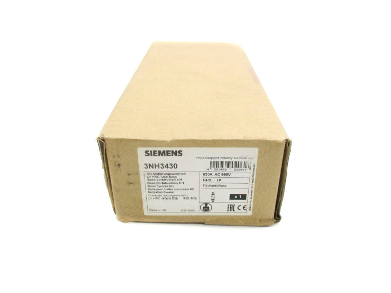 SIEMENS 3NH3430 690V 630A NSFS