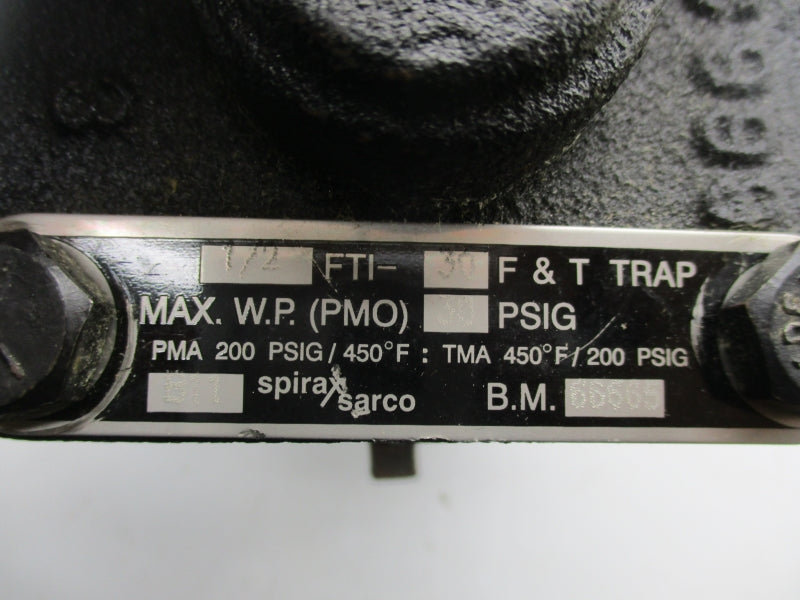 SPIRAX SARCO 66665 200PSI 1/2" UNMP
