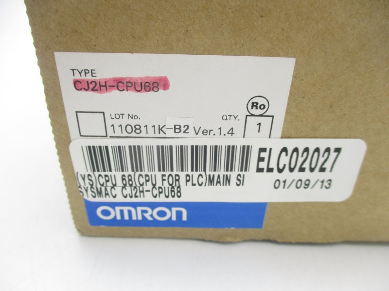 OMRON CJ2H-CPU68 NSMP