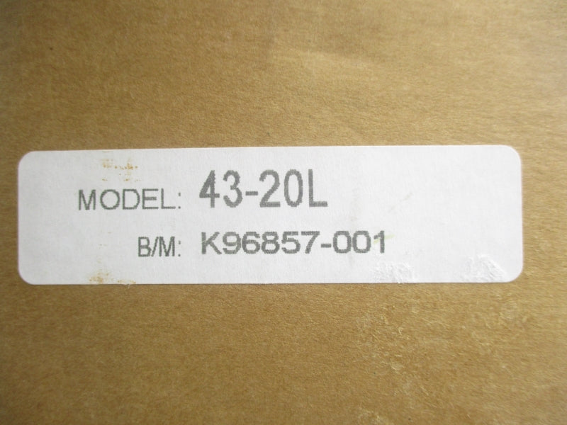 MOORE PRODUCTS 43-20L NSMP