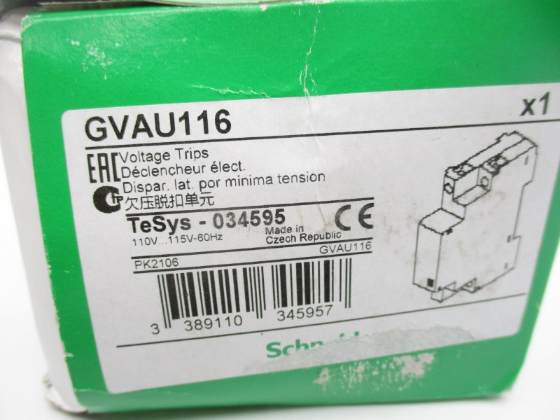 SCHNEIDER ELECTRIC GVAU116 110-115V NSMP