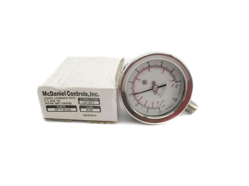 MCDANIEL CONTROLS AB50203 -30"/30PSI 1/4" NSMP