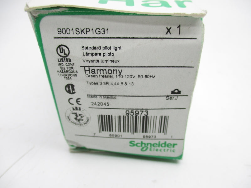 SCHNEIDER ELECTRIC 9001SKP1G31 SER. J NSMP