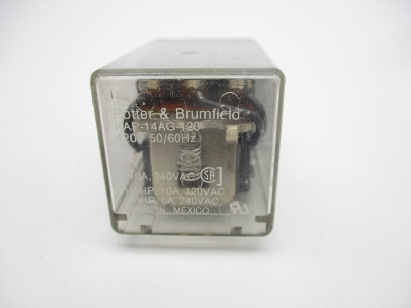 POTTER&BRUMFIELD KAP-14AG-120 120VAC 10A UNMP