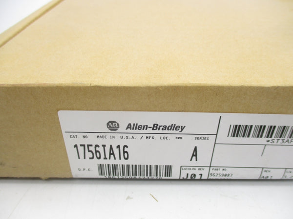 ALLEN BRADLEY 1756-IA16 SER. A DATE: 2007 NSFS
