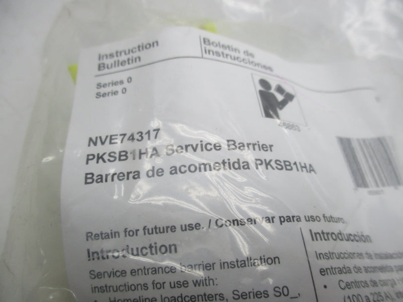 SQUARE D NVE74317 SER. 0 PKSB1HA NSMP
