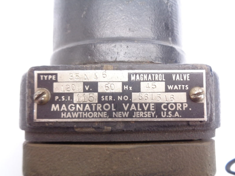 MAGNATROL 35A46 120V 115PSI UNMP
