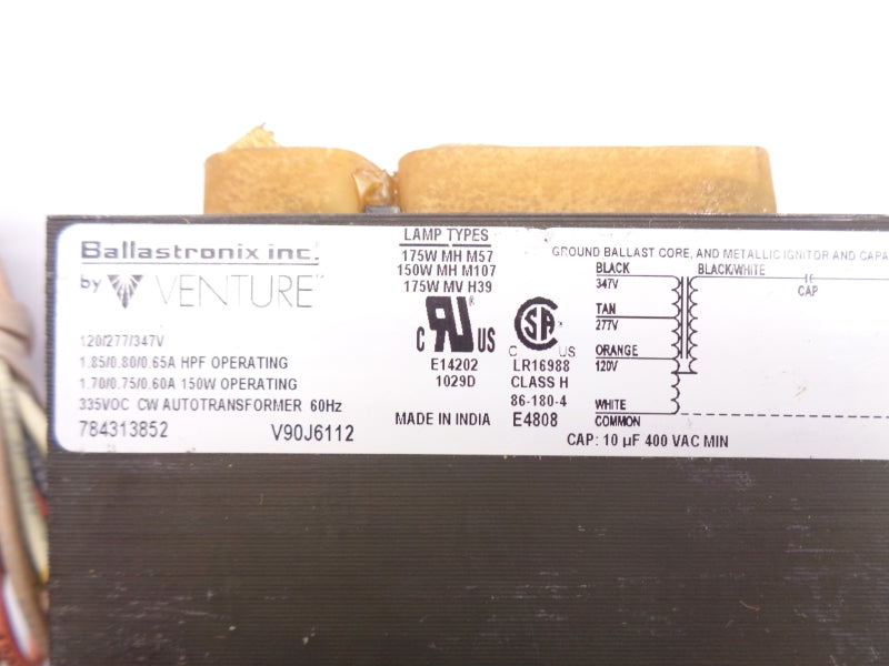 BALLASTRONIX 784313852 347VAC 0.65A UNMP