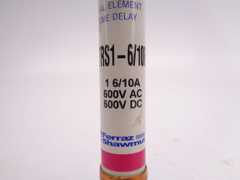 FERRAZ SHAWMUT TRS1-6/10R 600V 1-6/10A (PKG OF 10) NSMP