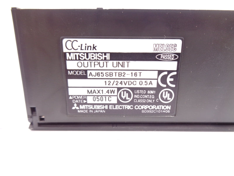 MITSUBISHI AJ65SBTB2-16T 12-24VDC 0.5A NSMP