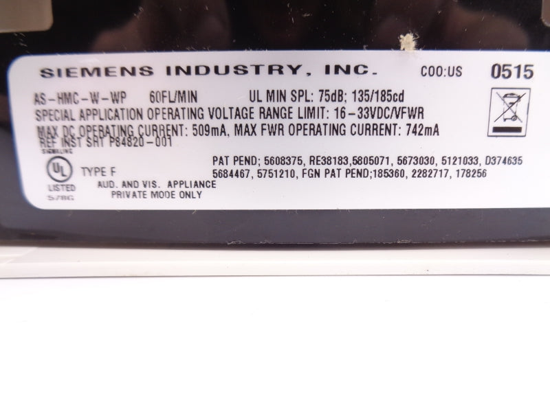SIEMENS 500-636184 16-33VDC NSMP