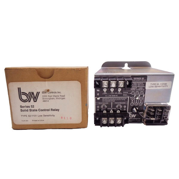 BW CONTROLS 52-110100 SER. 52 240VAC 10A NSMP