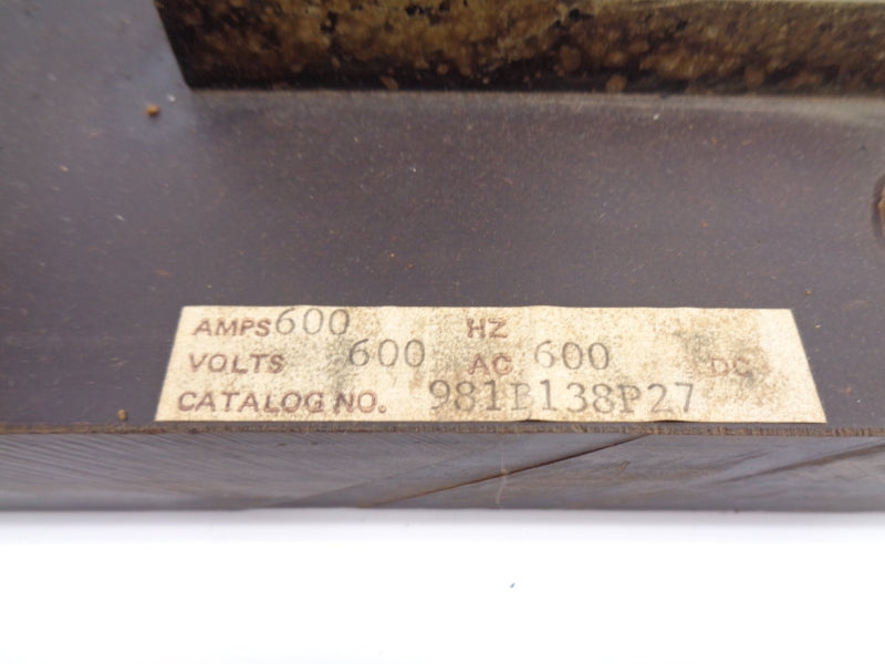 SWITCH 981B138P27 600V 600A UNMP