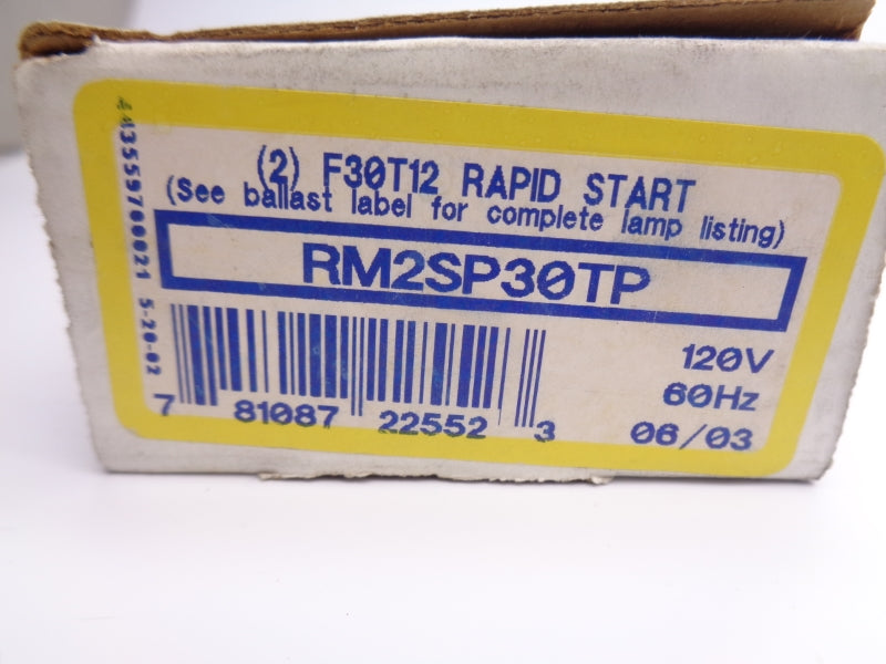 ADVANCE RM2SP30TP 120V NSMP