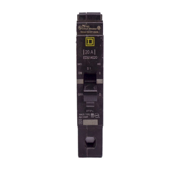 SQUARE D EDB14020 277VAC 20A NSNP