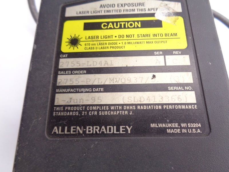 ALLEN BRADLEY 2755-LD4A1 SER. A UNMP