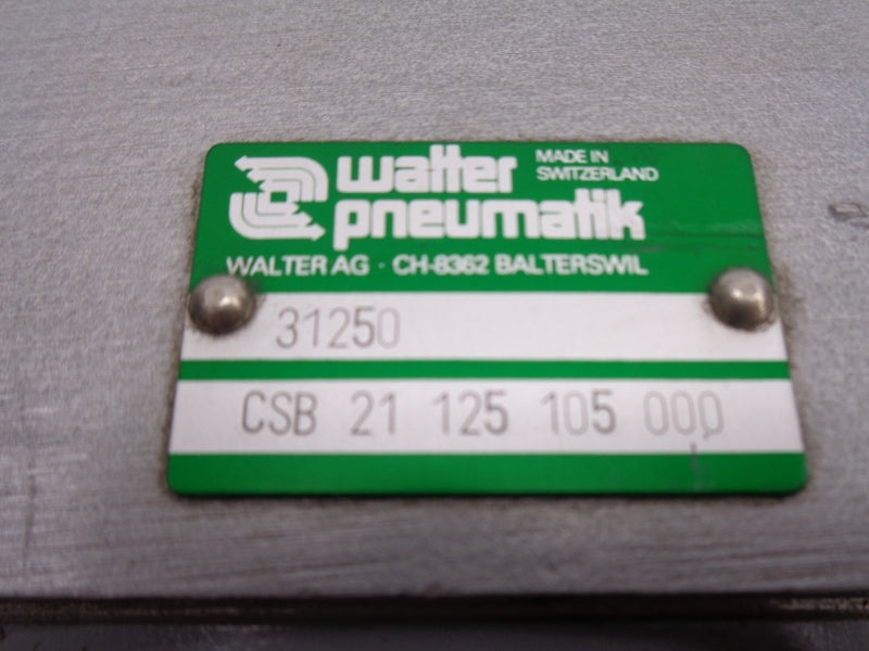 WALTER PNEUMATIK 31250 CSB21125105000 UNMP
