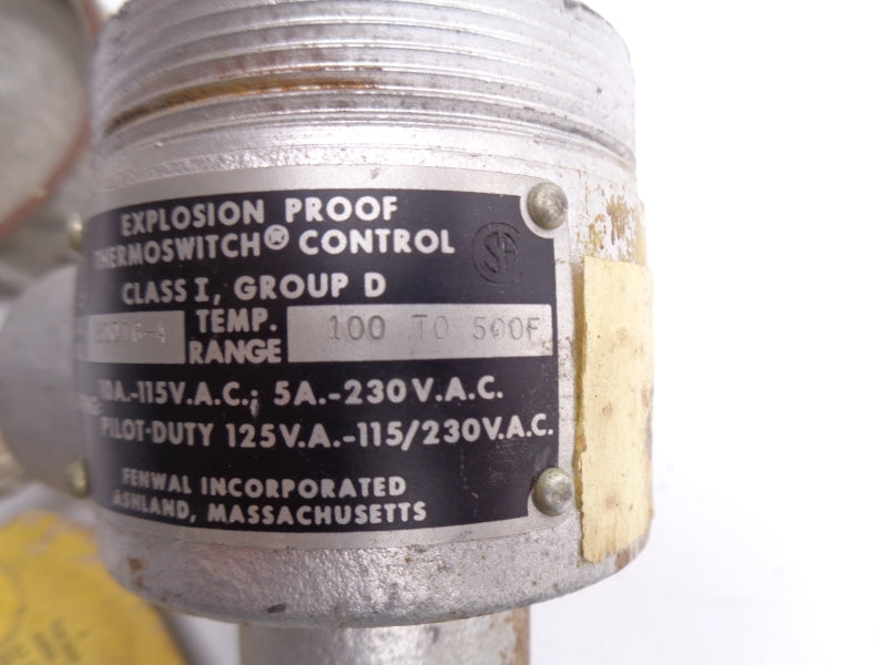 FENWAL 80016-4 230VAC 5A 100-500F UNMP
