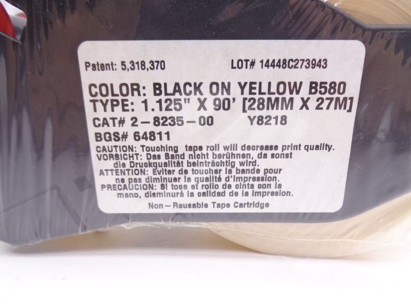 BRADY 2-8235-00 1.125"X90' (PKG OF 2) NSMP