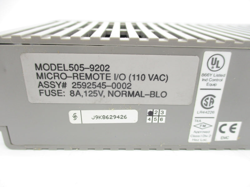 SIEMENS 505-9202 110VAC NSMP