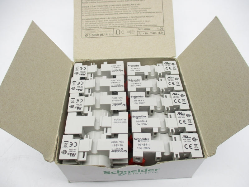 SCHNEIDER ELECTRIC 70-464-1 600V 10A (PKG OF 10) NSMP