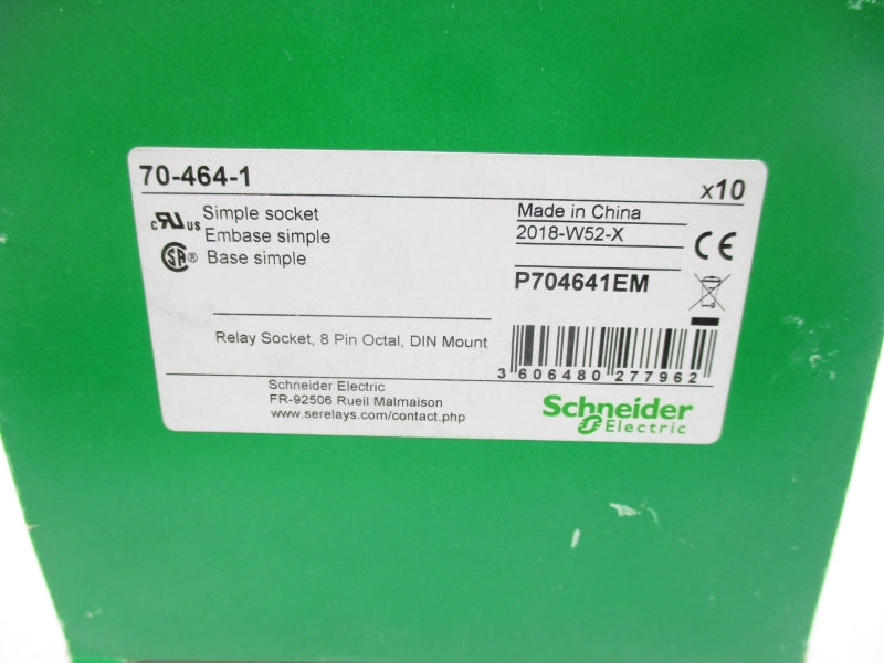 SCHNEIDER ELECTRIC 70-464-1 600V 10A (PKG OF 10) NSMP