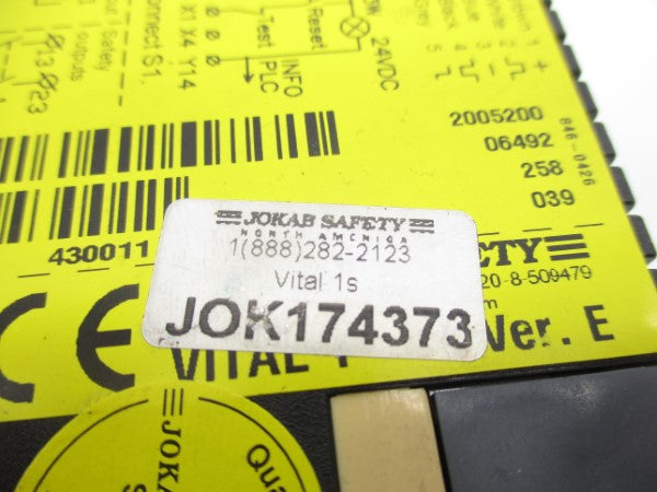 JOKAB SAFETY VITAL1S JOK174373 24VDC UNMP