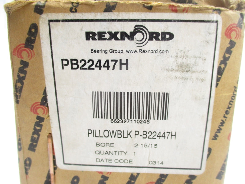 REXNORD P-B22447H NSFS