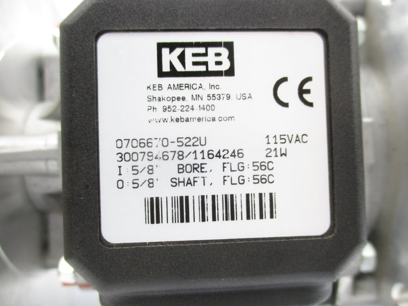 KEB 0706670-522U 115VAC NSNP