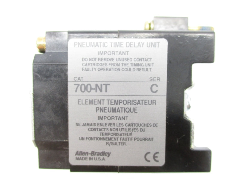 ALLEN BRADLEY 700-NT SER. C 0-60S (AS PICTURED) NSNP