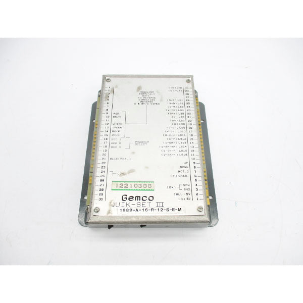 GEMCO 1989-A-16-R-12-S-E-M 15V UNMP