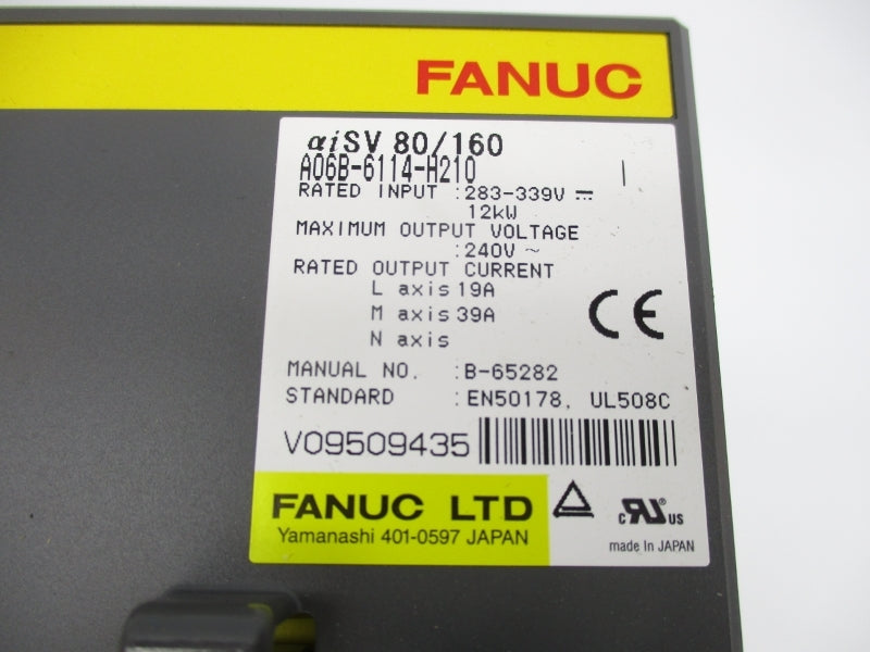 FANUC A06B-6114-H210 283-339V NSMP