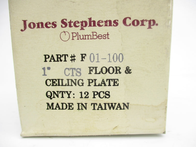 JONES STEPHENS F01-100 1" (PKG OF 12) NSMP