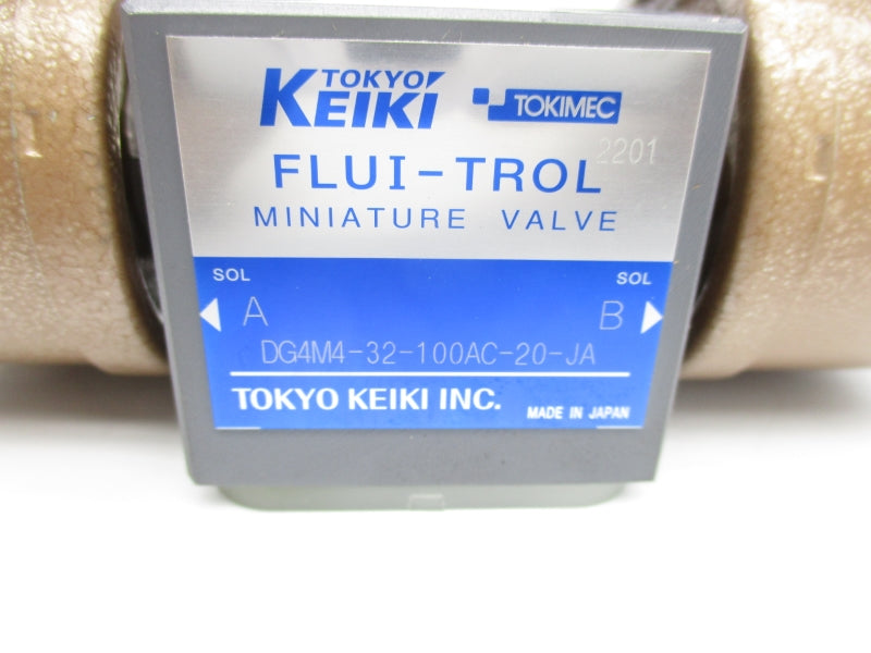 TOKYO KEIKI DG4M4-32-100AC-20-JA 110V NSMP