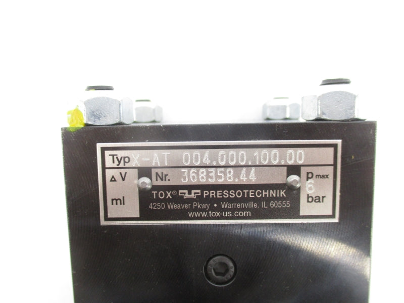 TOX PRESSOTECHNIK X-AT 004.000.100.00 5700PSI NSMP