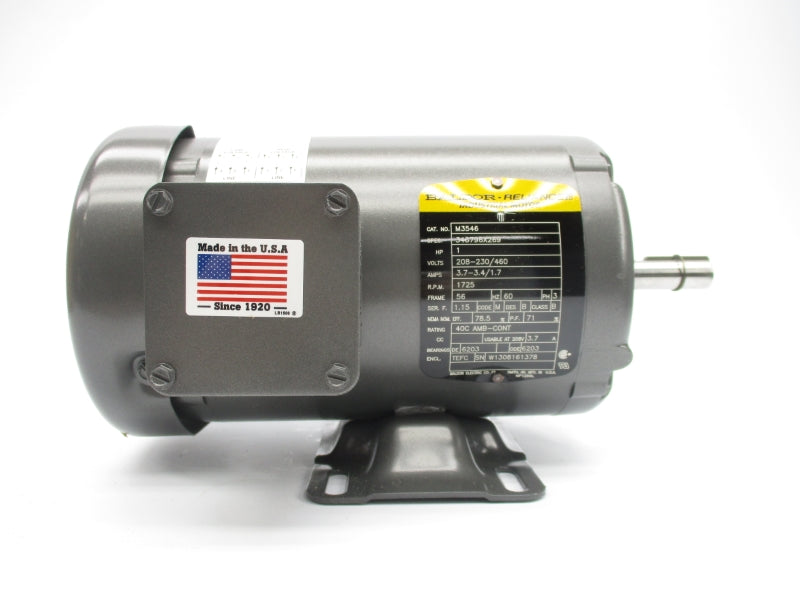BALDOR M3546 208-230/460 3.7-3.4/1.7A NSMP
