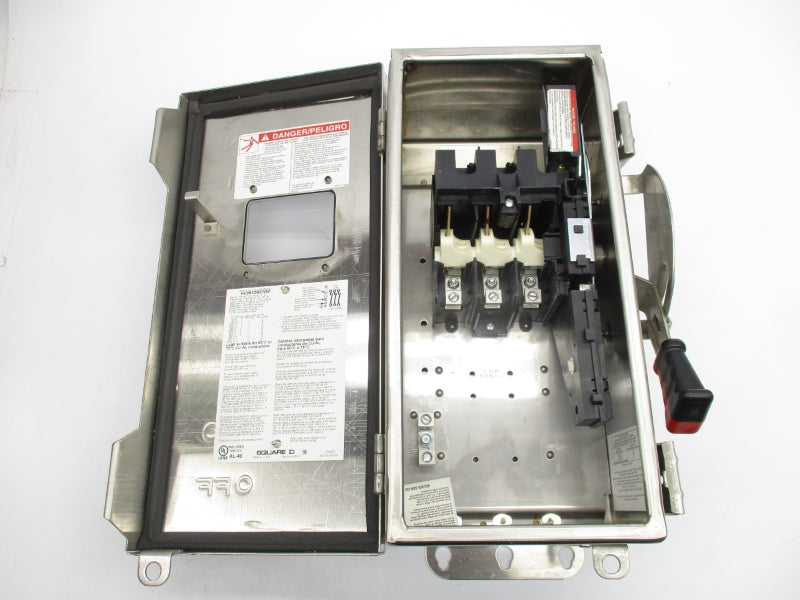 SQUARE D HU361DSEIVW SER. F06 600V 30A NSNP