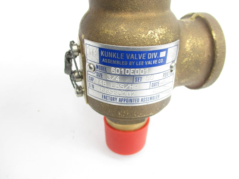 KUNKLE 6010ED01 60PSI 3/4" NSNP