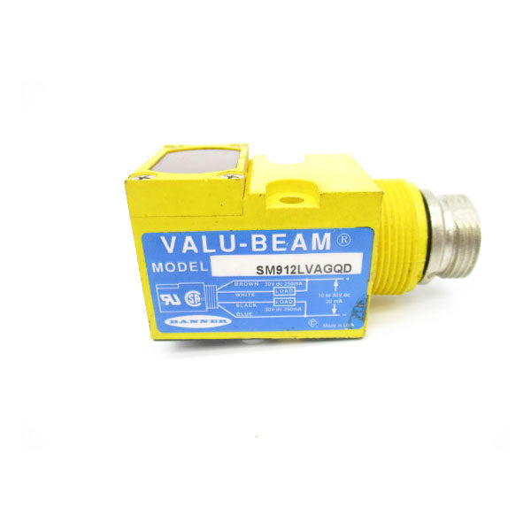 BANNER ENGINEERING SM912LVAGQD 10-30VDC UNMP
